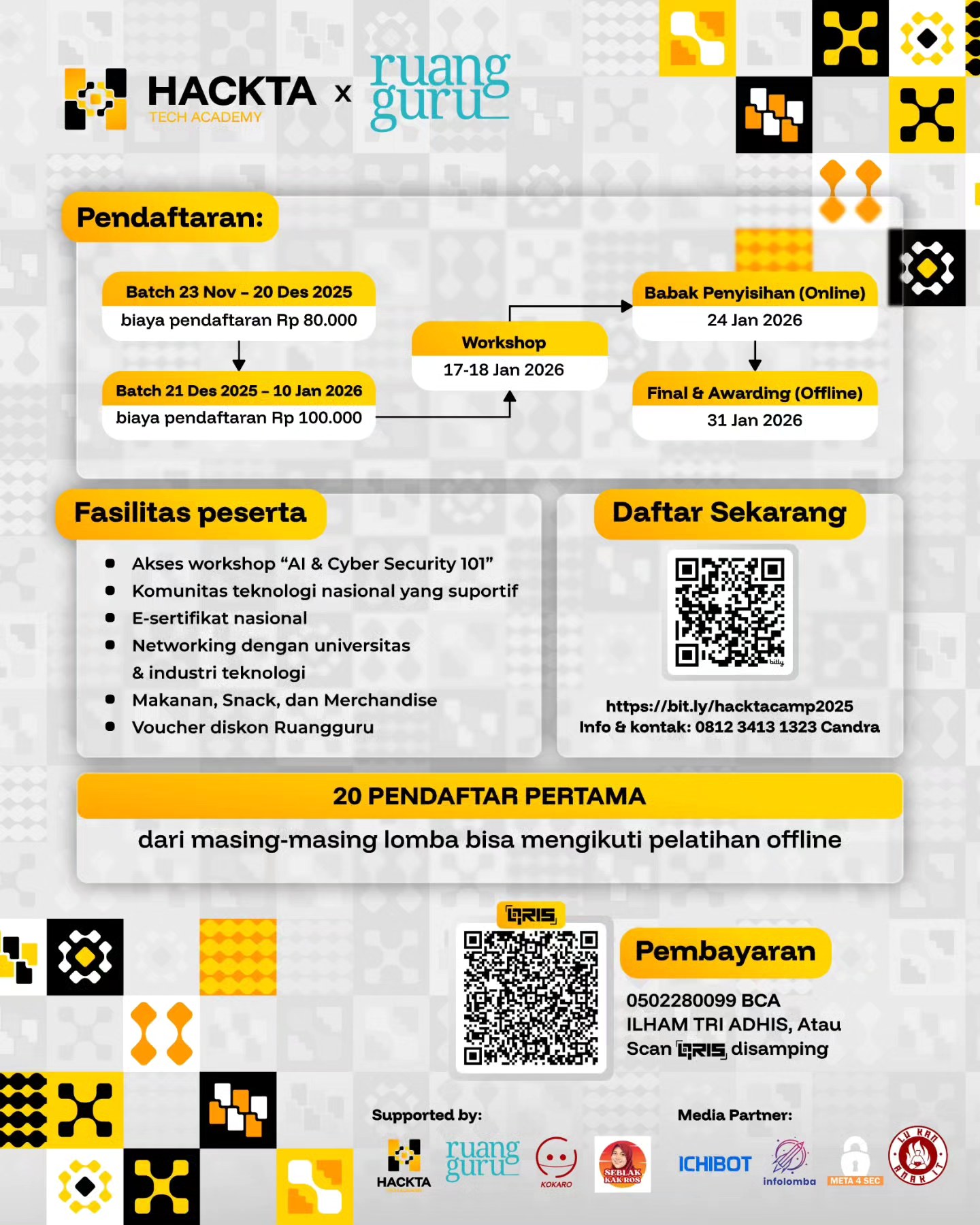 HACKTA CAMP x... - Info Lomba Indonesia Official | Facebook