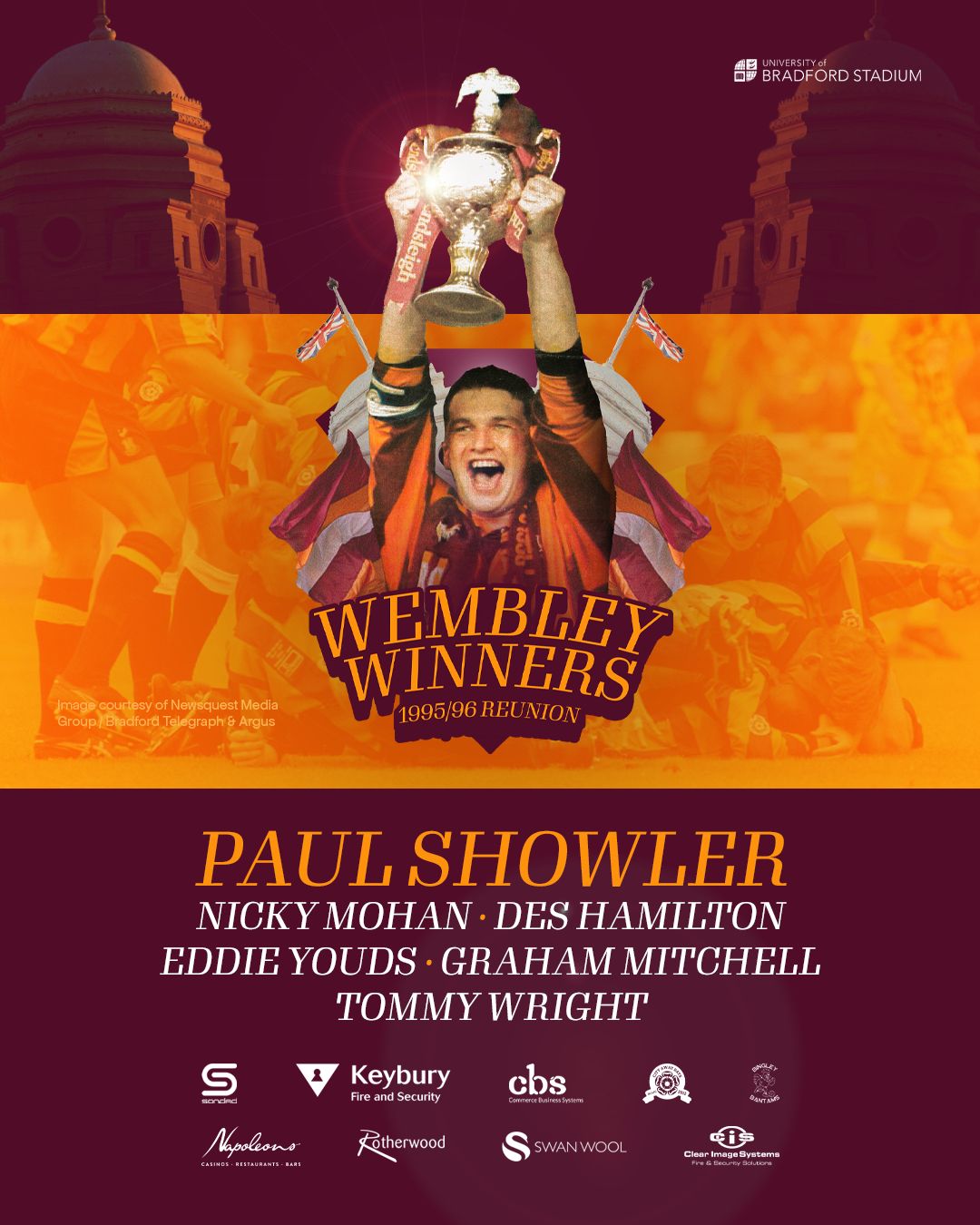Bradford - Paul Showler is the latest confirmed guest for our 1995/96 ...