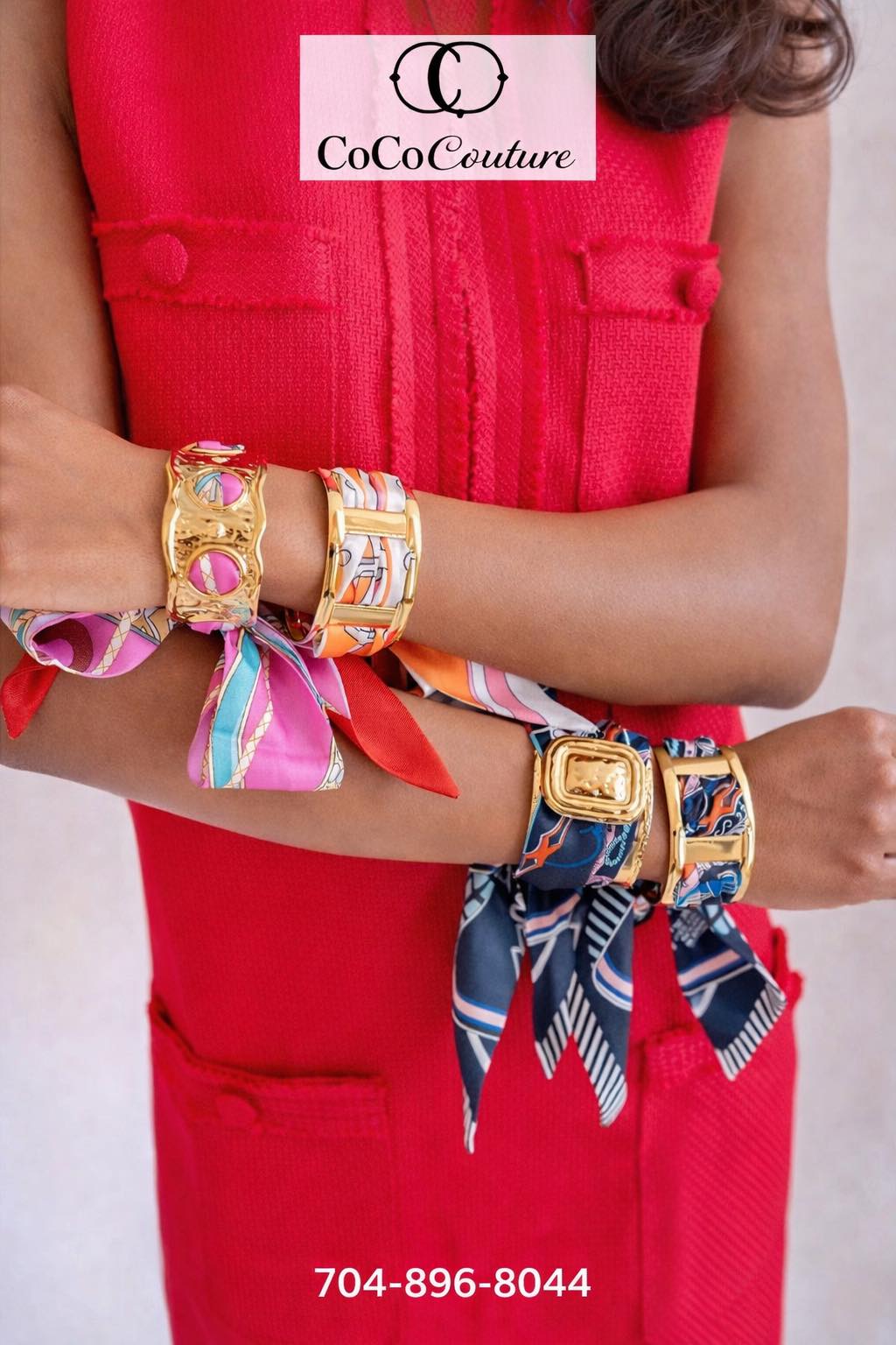 New arrivals just dropped at CoCo Couture These stunning scarf cuff bracelets are the perfect statement piece to elevate any outfit Bold Elegant Effortless Stop in and see us or call