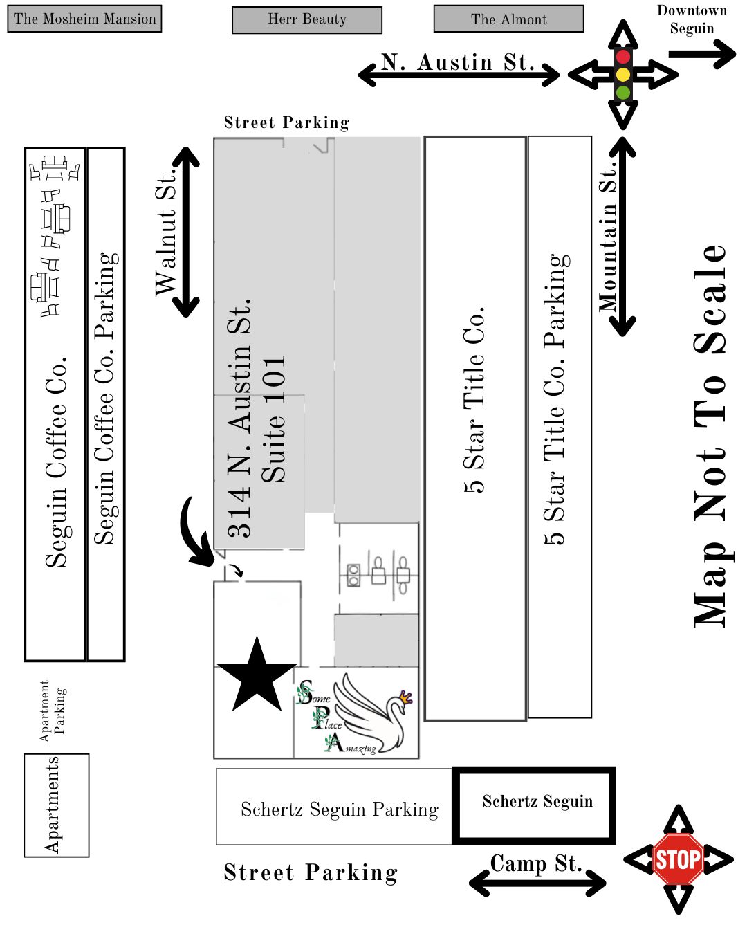 Updated location map. We are a... - Some Place Amazing | Facebook