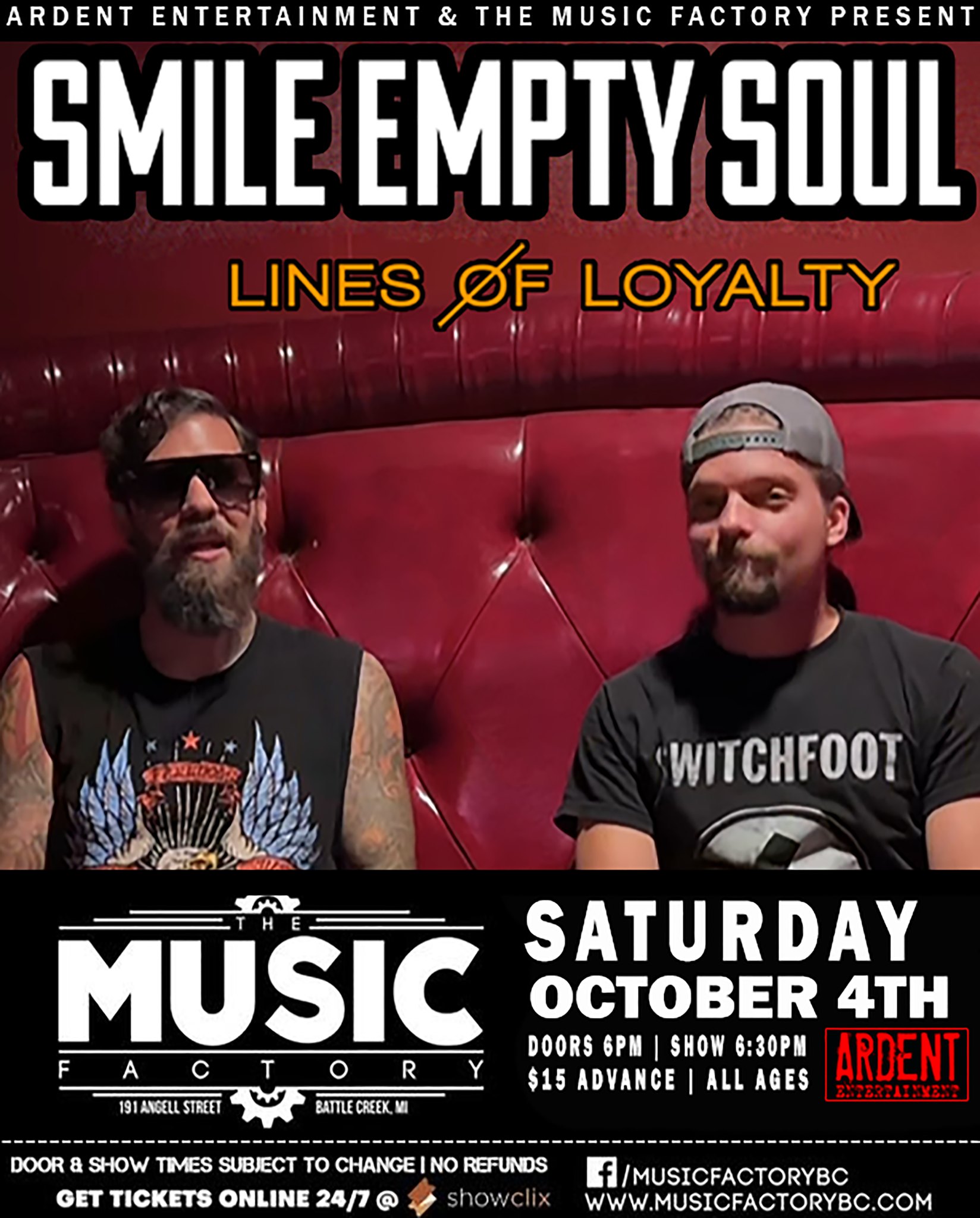 🚨JUST ANNOUNCED🚨 BATTLE CREEK!! NOVEMBER 7TH!! SOMETHING ^S