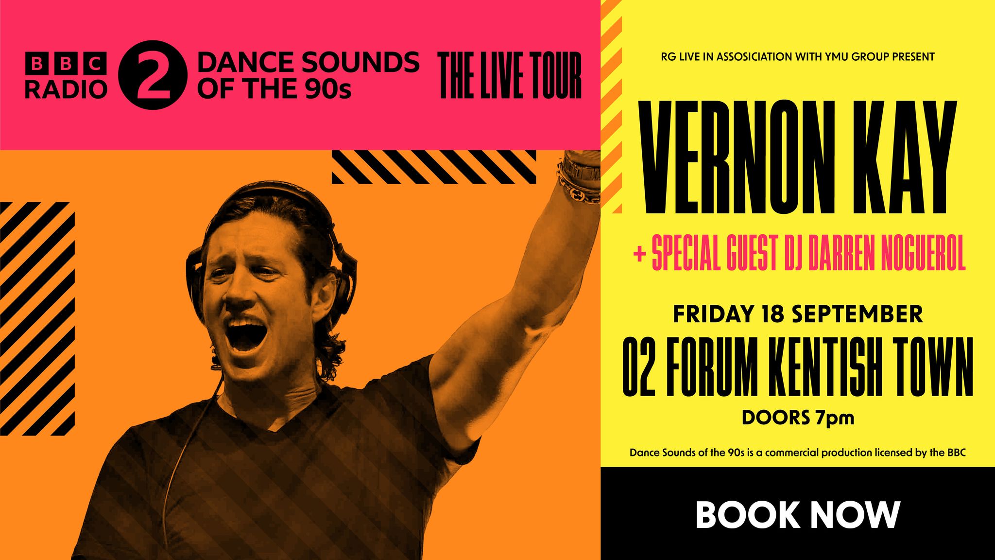 O2 Forum Kentish Town | BBC Radio 2 Dance Sounds of the 90s: The Live ...