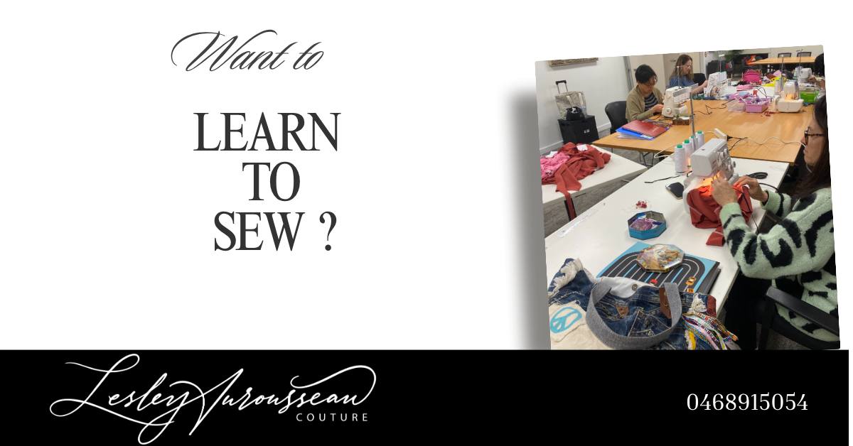 Beginners/Intermediate Sewing class Ballarat