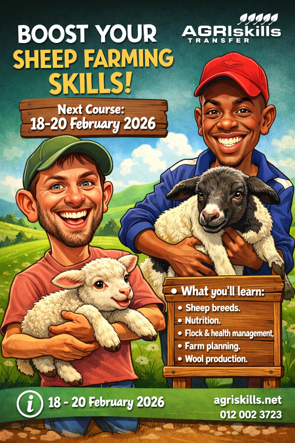 🌱🐑 Boost Your Sheep Farming Skills!... - Agri Skills Transfer | Facebook