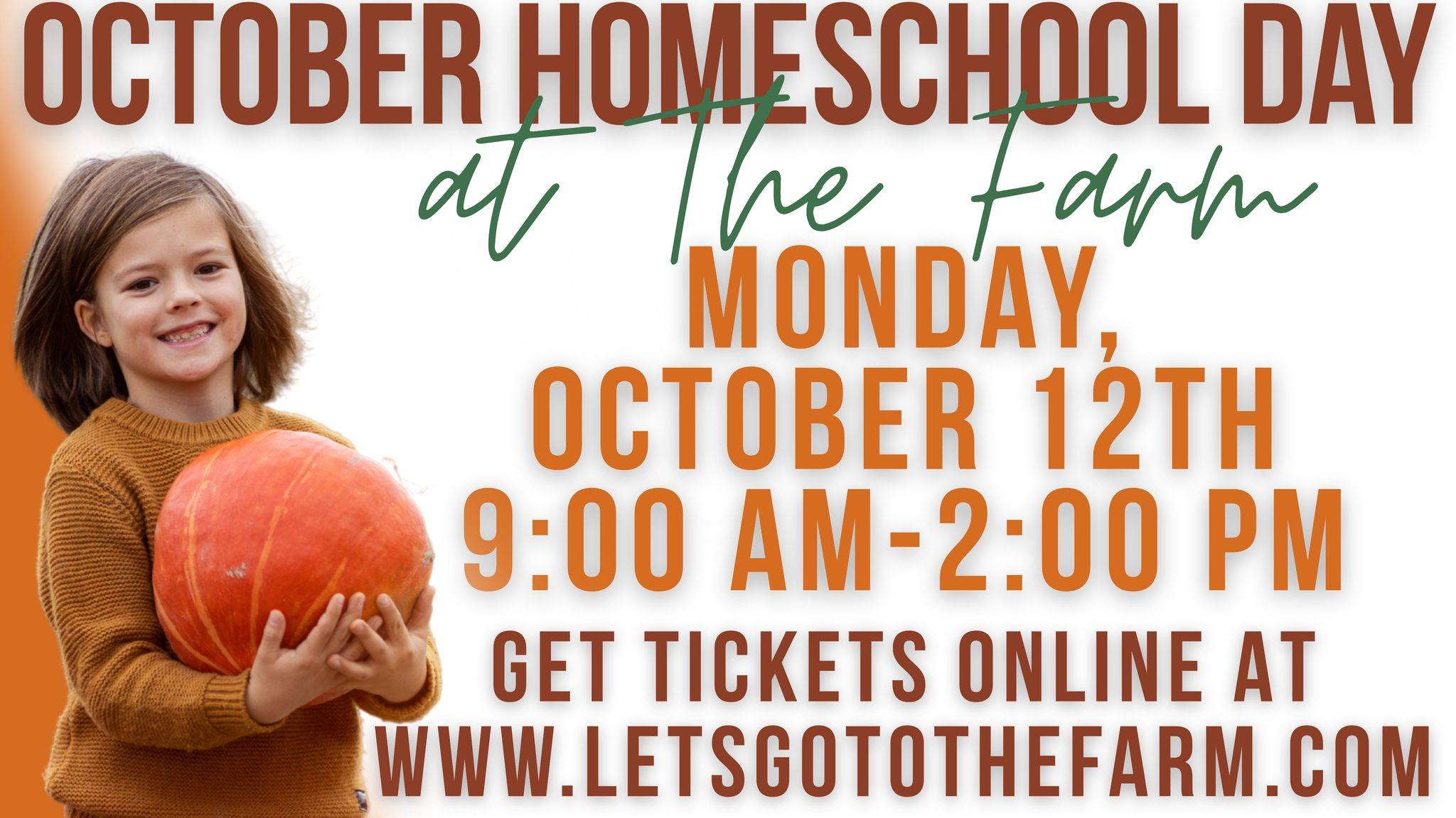 October Homeschool Field Trip Day at The Farm