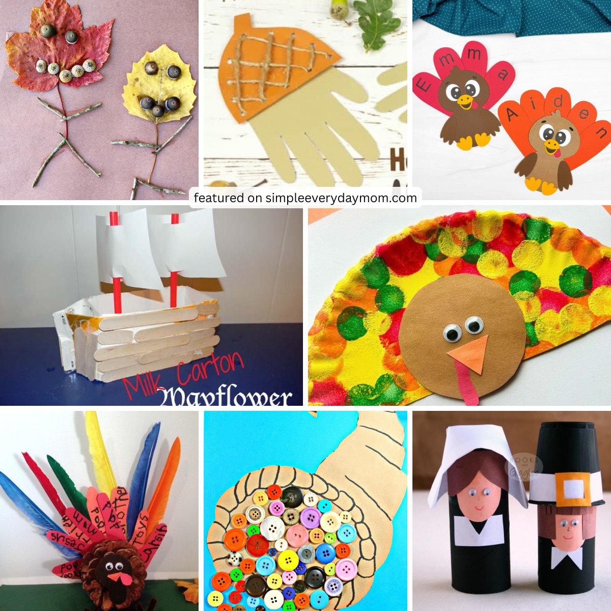 Simple - 🍁 70 fun to make November crafts for kids: https://www ...