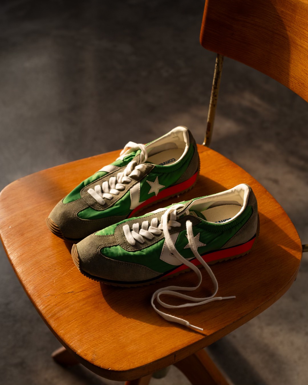 New Arrivals l 新入荷 】CONVERSE l “STFIRE AG” Green/Orange l 