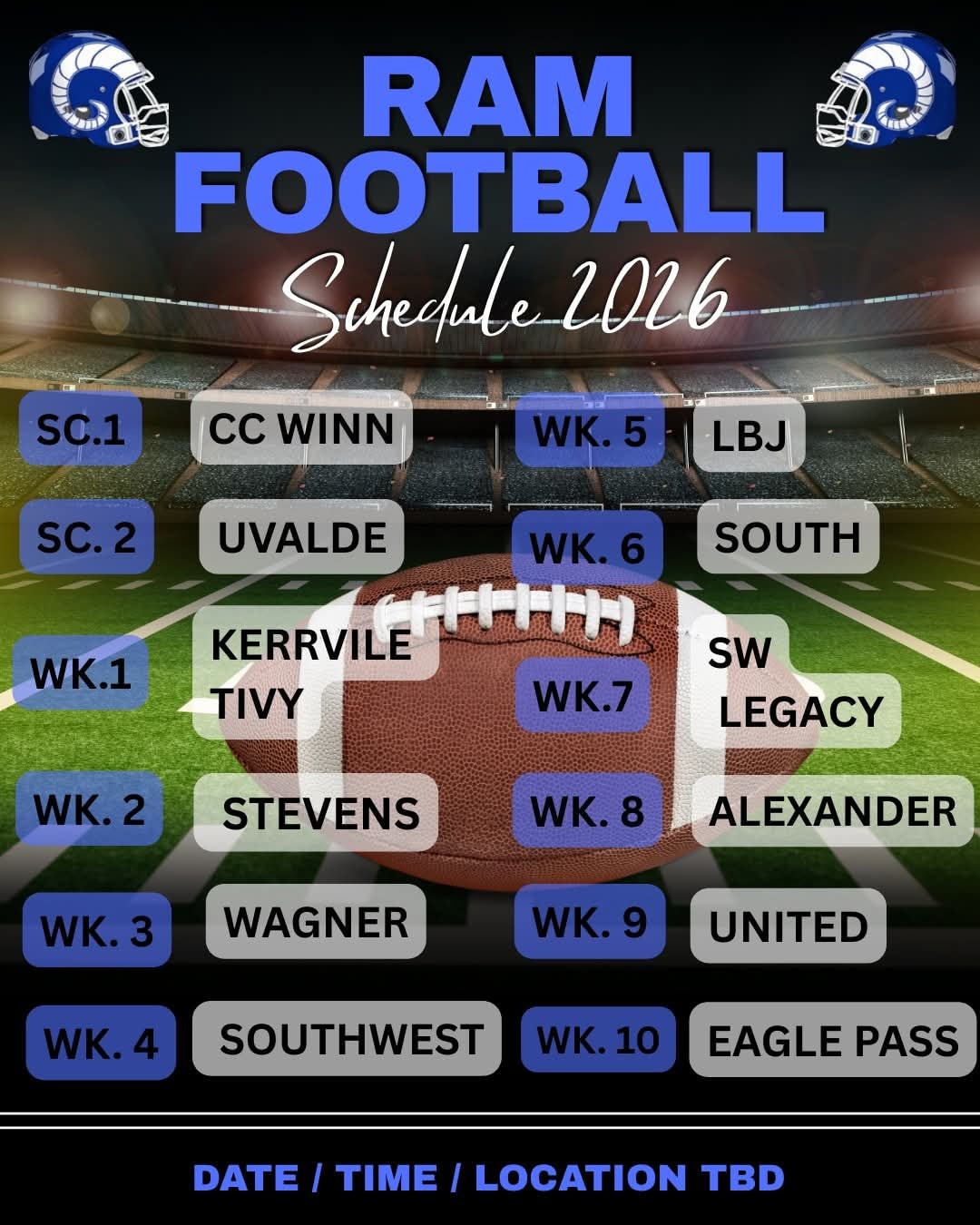 Official Del... - Official Del Rio Rams Football Booster Club