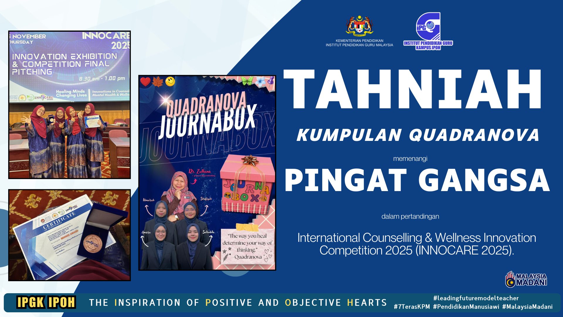 Institut - 🎉 𝐓𝐀𝐇𝐍𝐈𝐀𝐇 & 𝐒𝐘𝐀𝐁𝐀𝐒 🎉 Setinggi-tinggi tahniah diucapkan ...