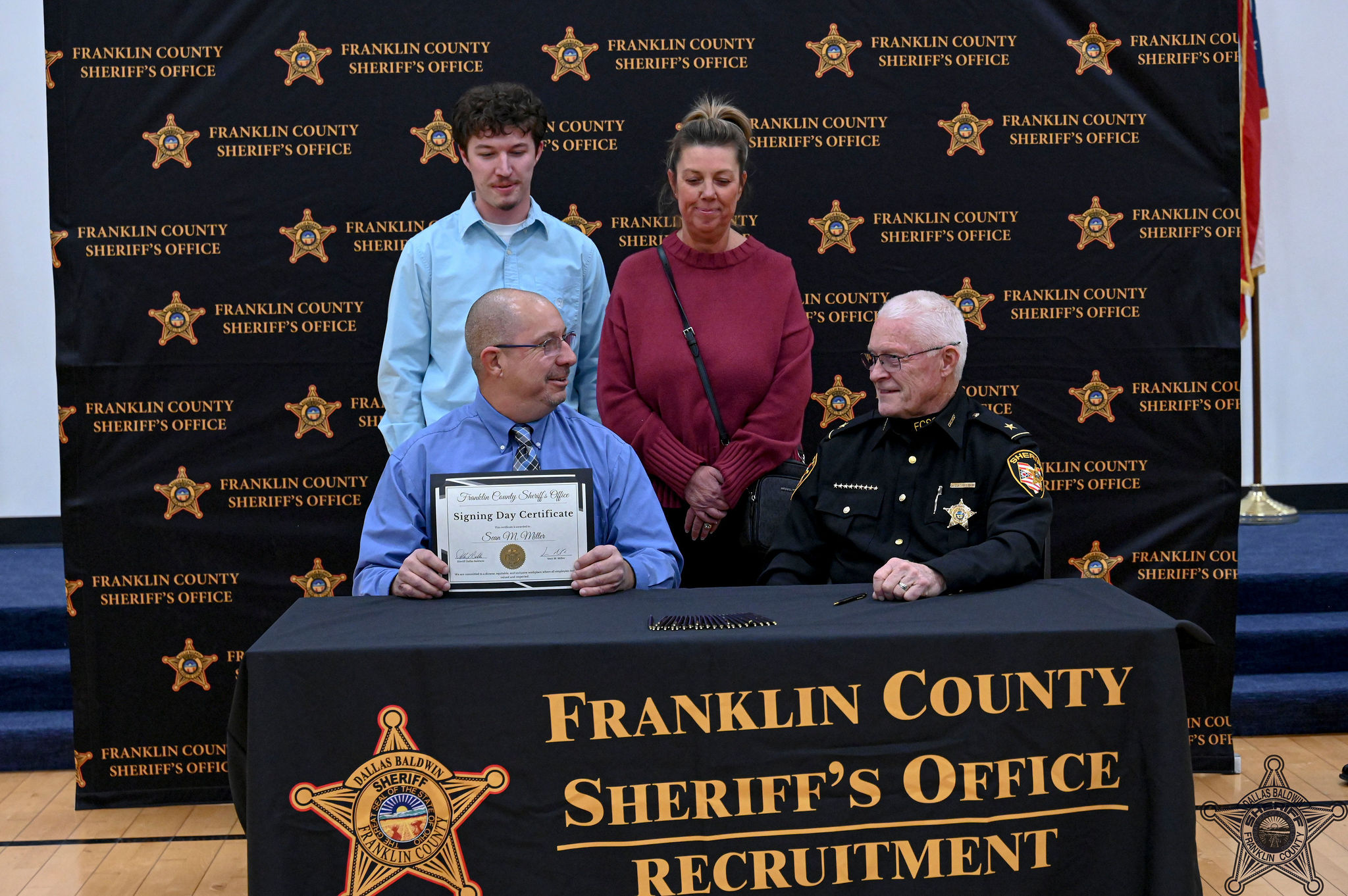 Franklin - Nothing but smiles for Signing Day! Family and friends ...