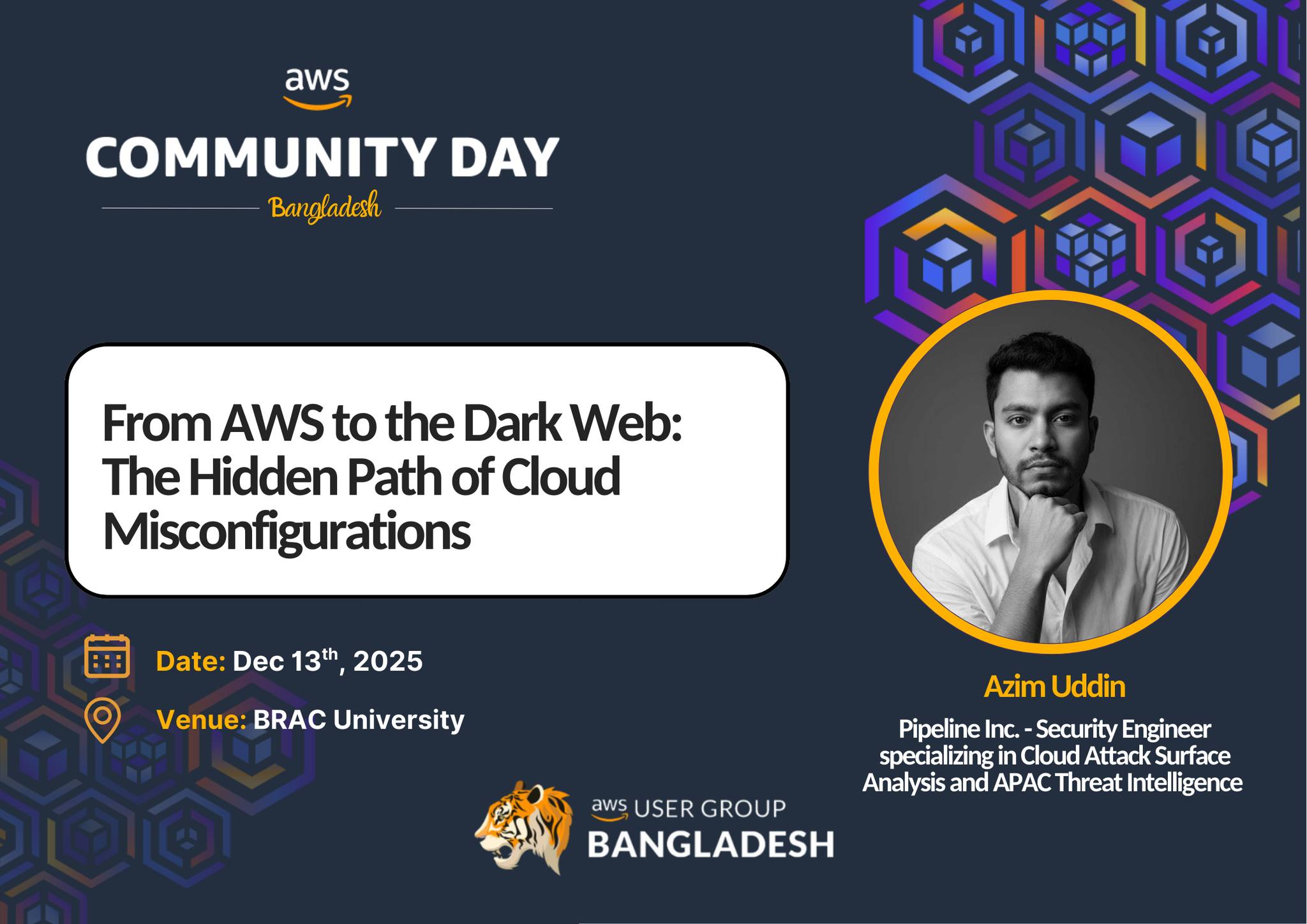 Amazon - We are delighted to welcome Mr. Azim Uddin, renowned Cyber ...