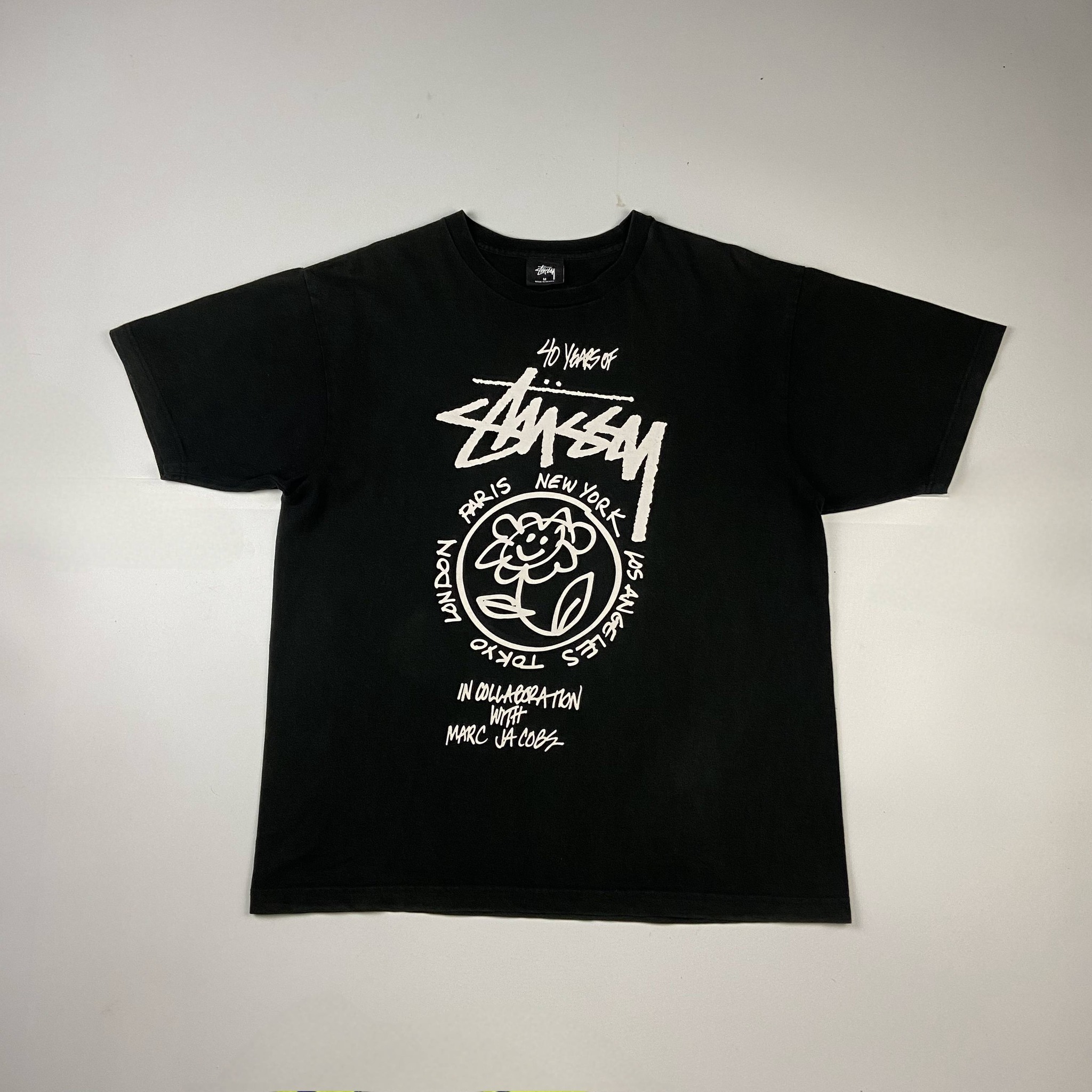 ?? Stussy Marc Jacobs 40th Anniversary Tee L : 