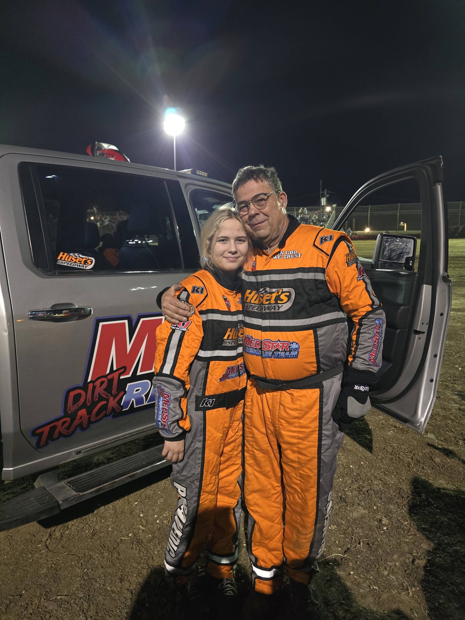 Med Star Dirt track... - Med Star Dirt track rescue team