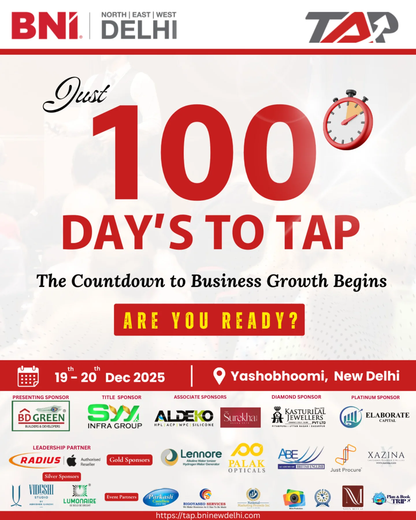 BNI New Delhi - Just 100 Days to go for the largest and... | Facebook