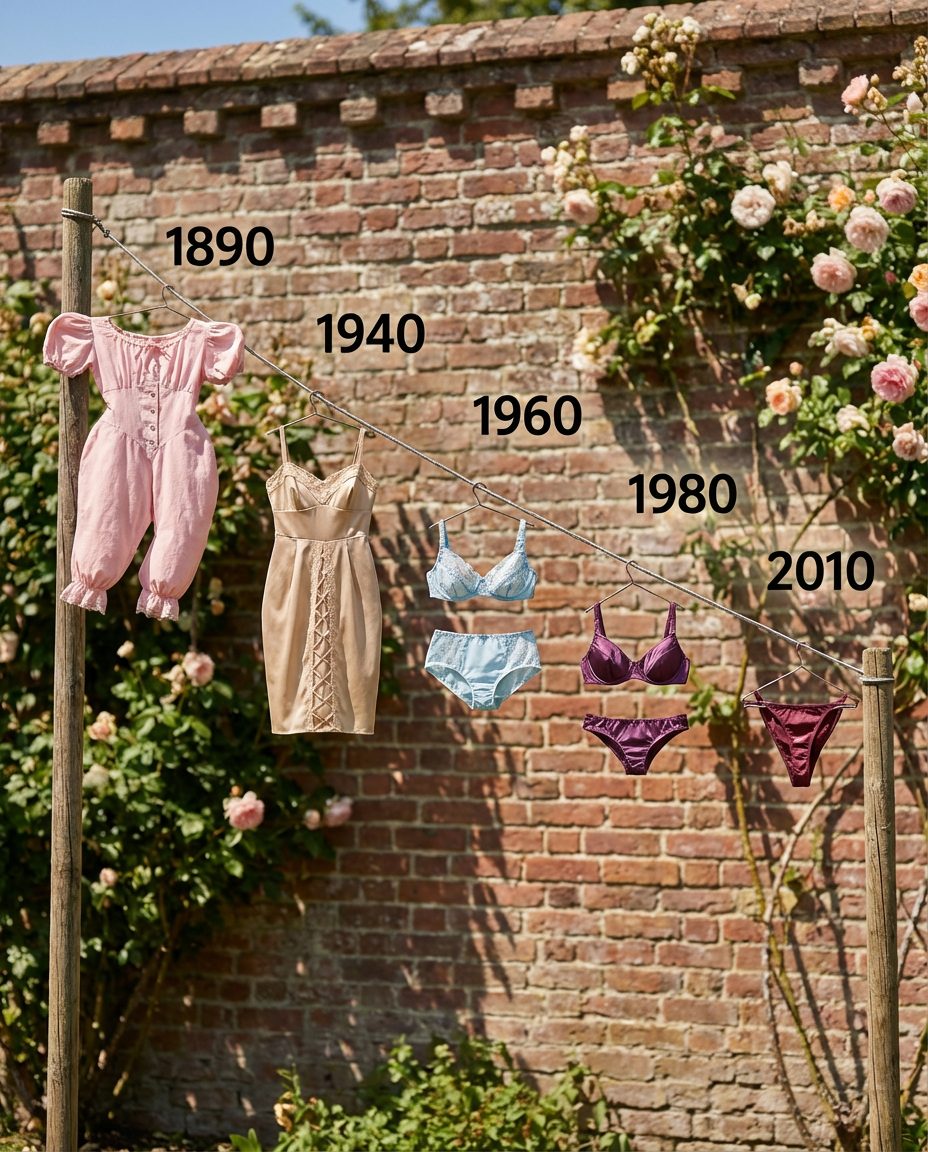 How Women's Underwear Shrunk Over 120 Years