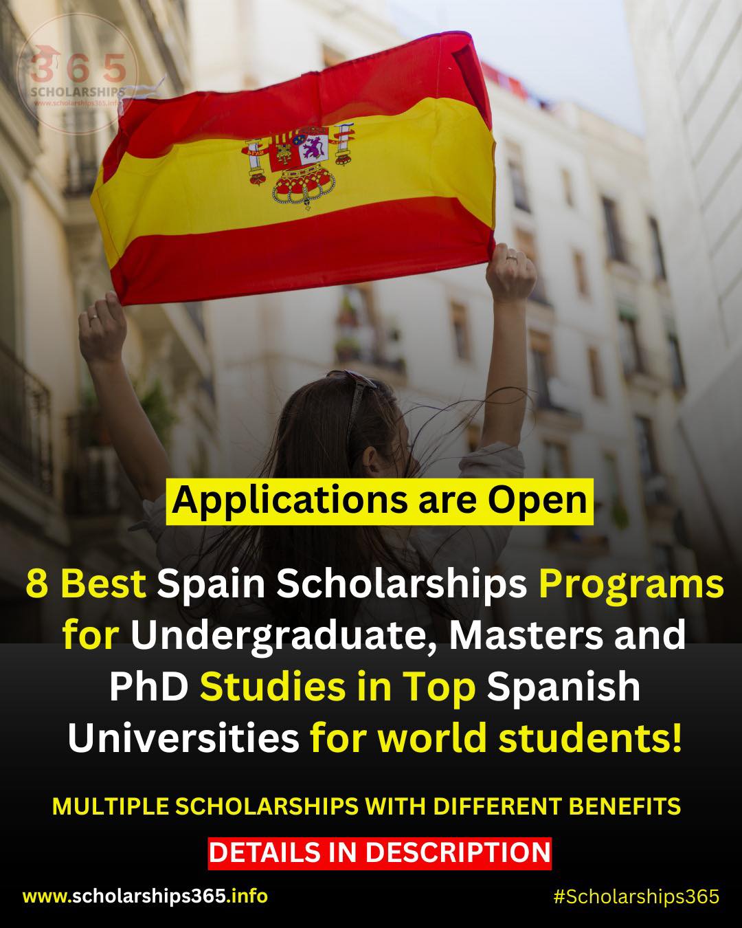Scholarships in Italy 2026-2027 | 8 Best Spain Scholarship Programs ...