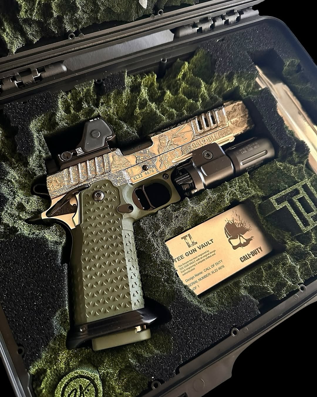 💥📸• @tee_gun_vault STACCATO CUSTOM XL PORTED “CALL OF DUTY” 1 OF