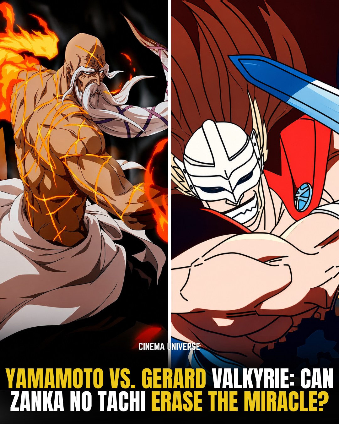 Zanka no Tachi's power against the Almighty