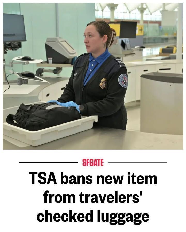 SFGATE - New rules from TSA will make flyers think twice... | Facebook