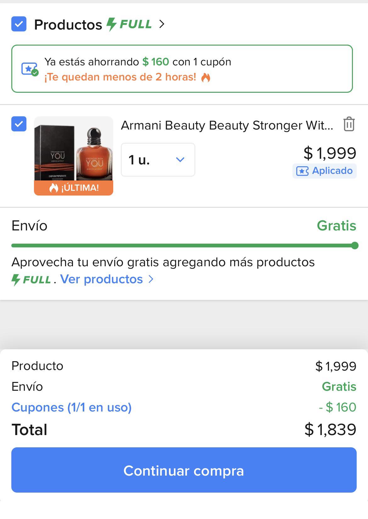 SWY ABSOLUTELY en $1839 usando cupon 🎟️LAYV33 | Facebook