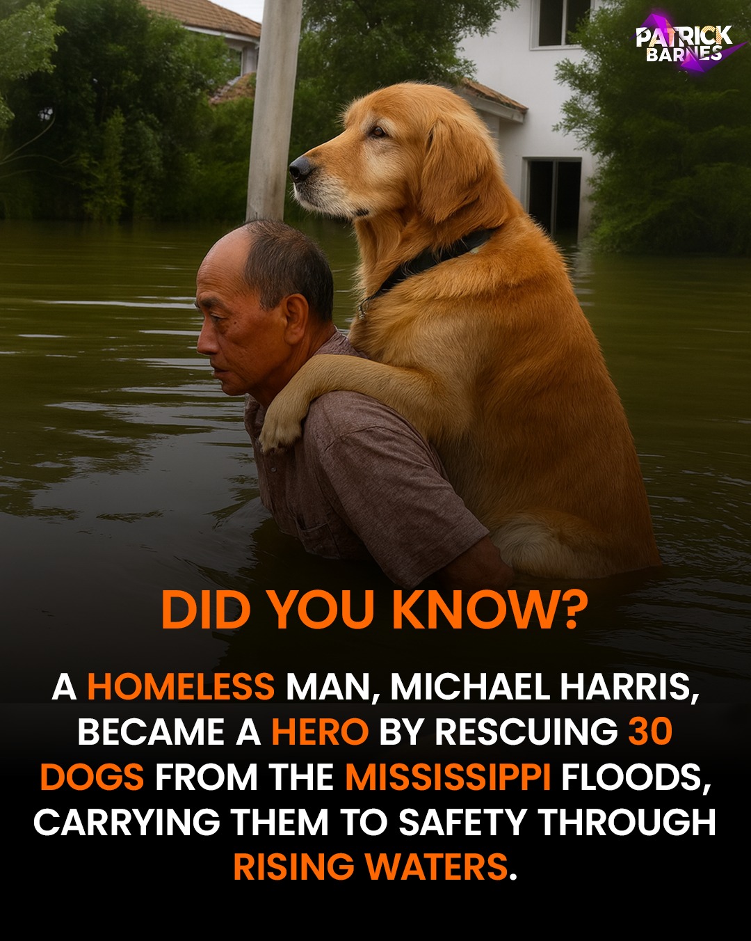 Patrick Barnes - In Mississippi, a man named Michael... | Facebook