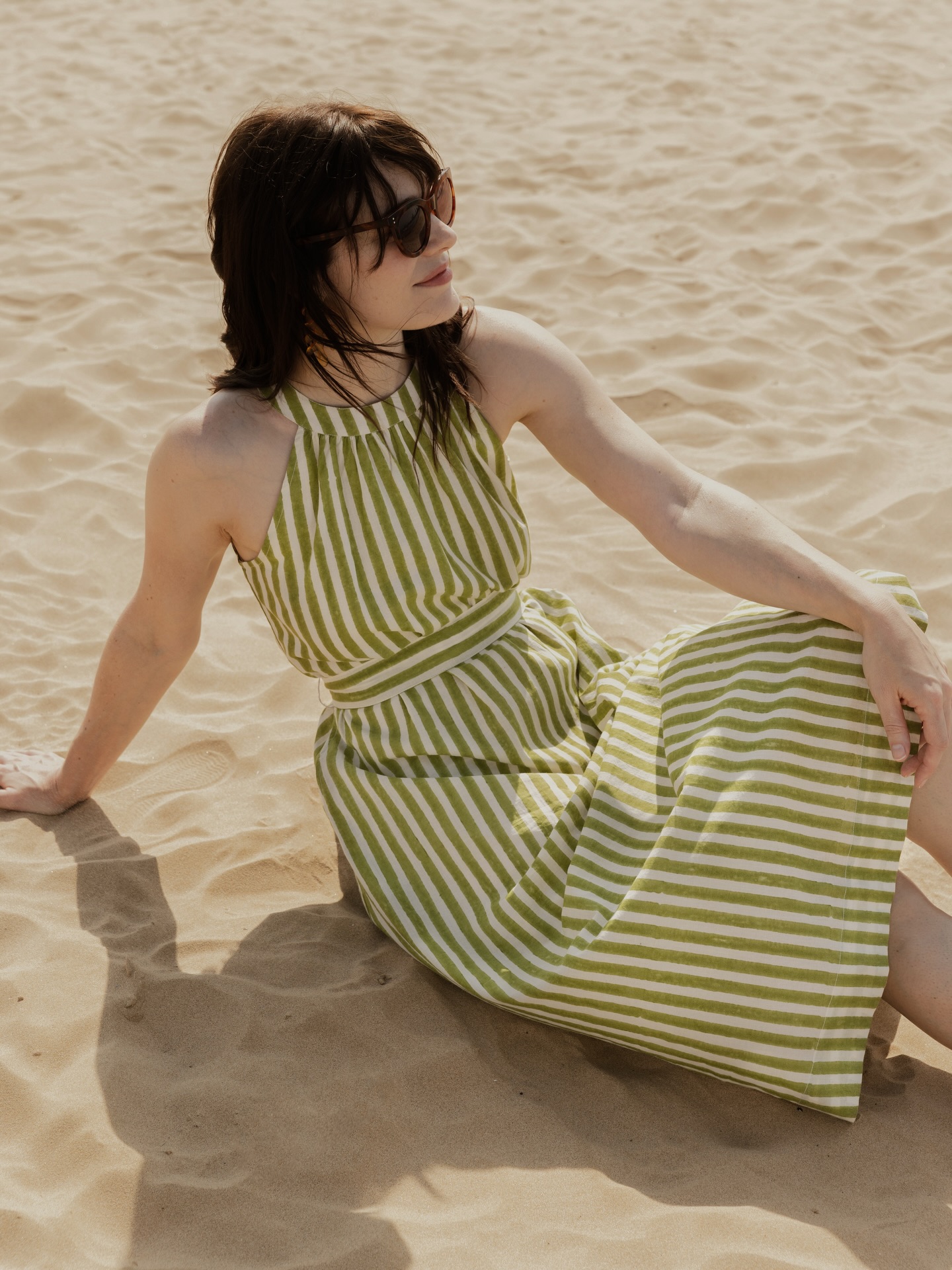 Our Miranda Dress doesn't necessarily have the same bite as its Devil Wears Prada 2 namesake, but instead is incredibly flexible, feel-good, and versatile. It works on the beach, but is also