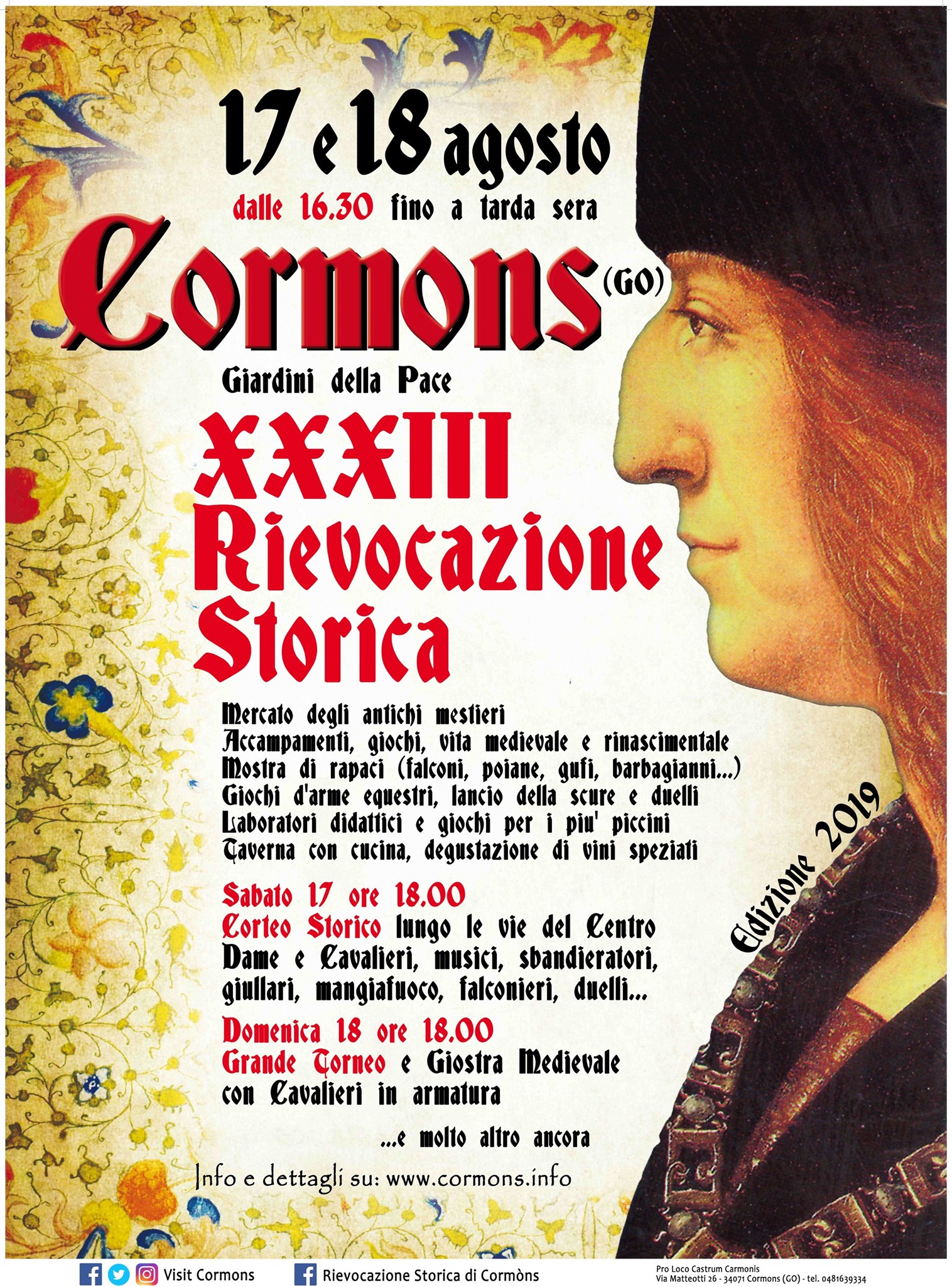 Visit Cormons - 🐴 XXXIII RIEVOCAZIONE STORICA...
