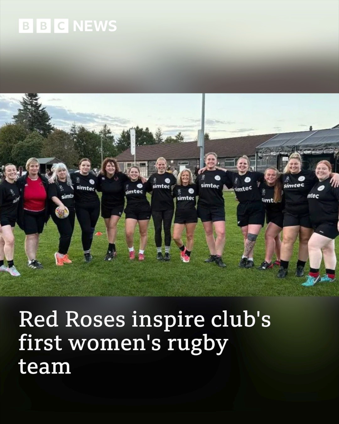 BBC - A women's rugby team inspired by England's Red Roses has been ...