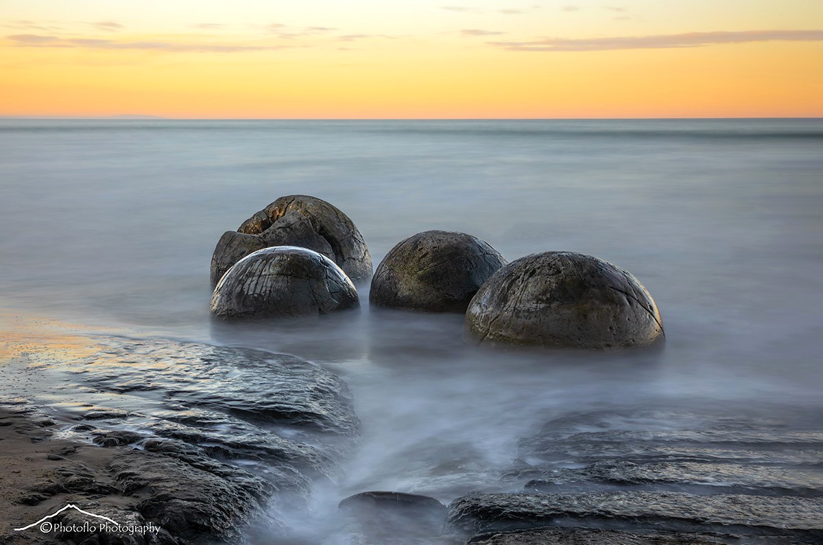 Photoflo - A long exposure at Moeraki Boulders. | Facebook