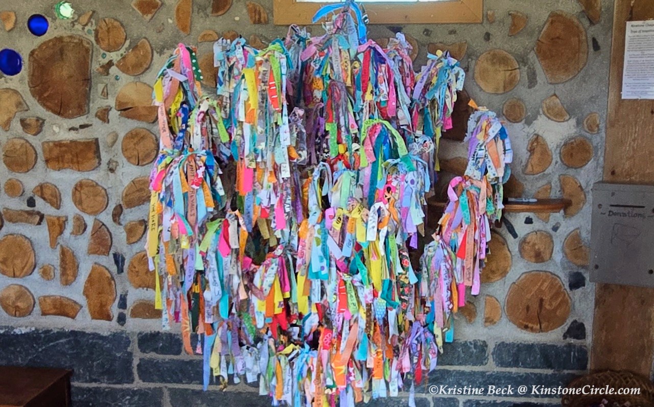 Kinstone - 2025-OCT-04. Ribbons of Intention Fire Ceremony at Kinstone ...