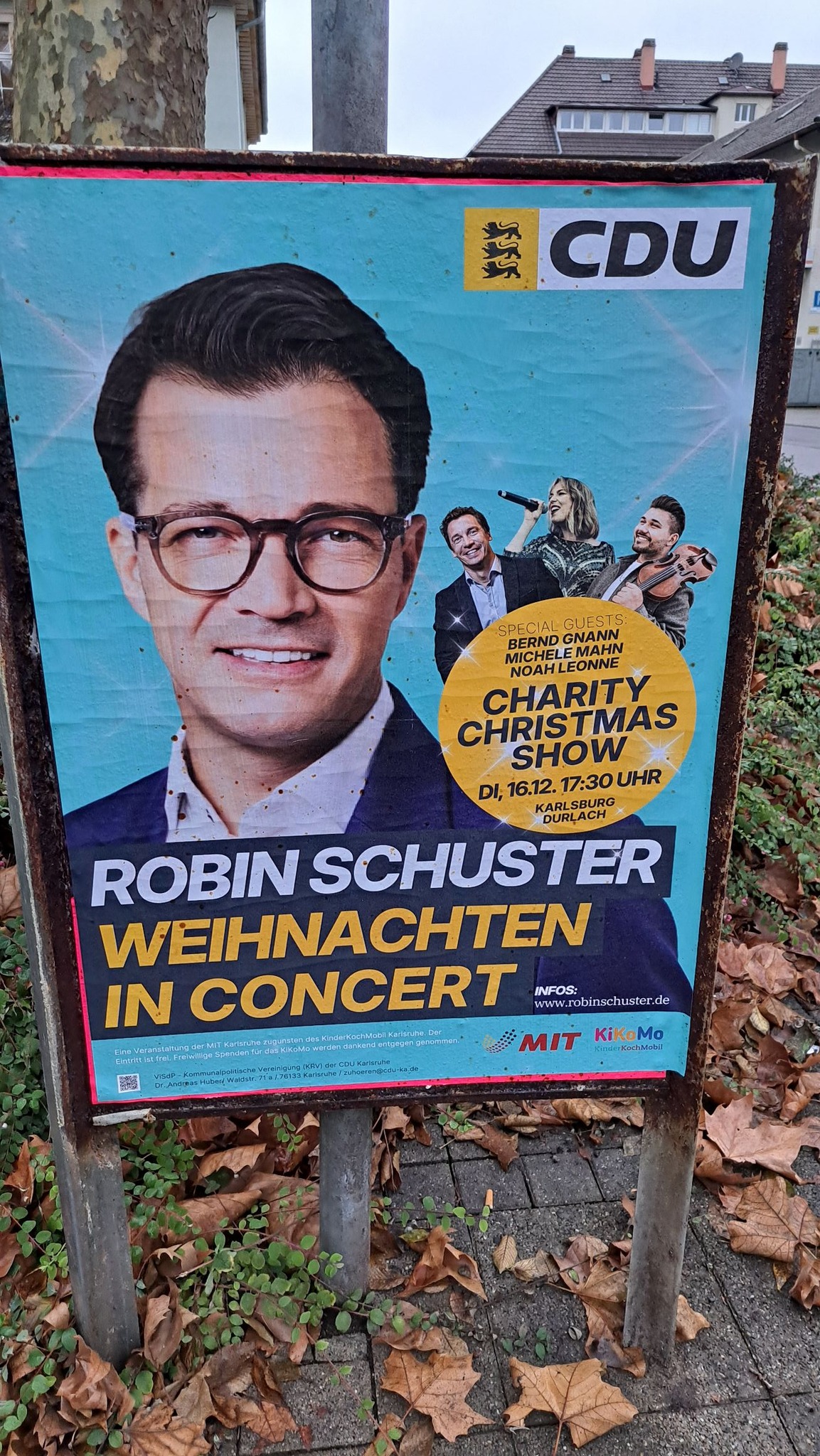 MIT - 15.12.2025: CHARITY CHRISTMAS SHOW: Dazu lädt Robin Schuster ...