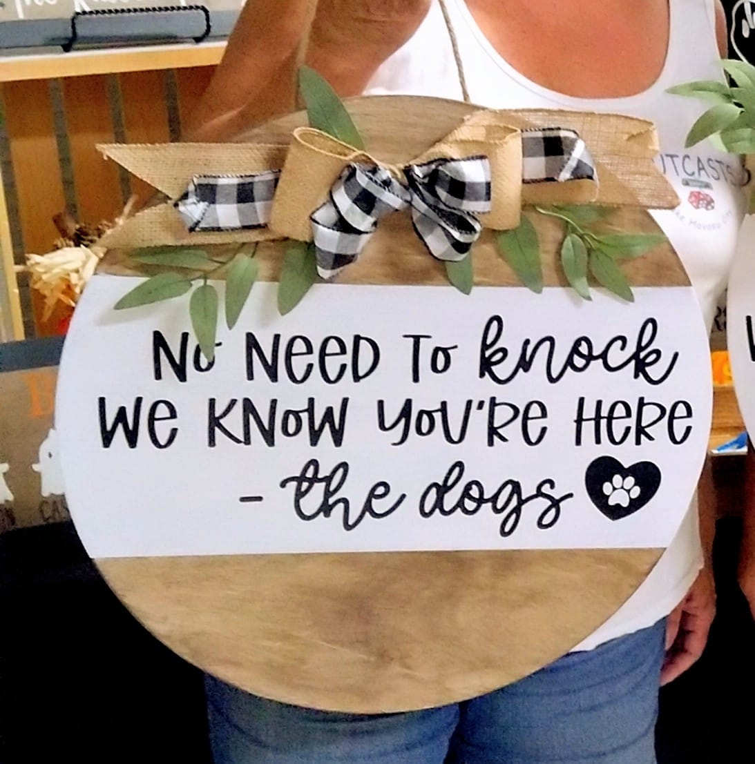 Our new front door sign. Thanks... - Stacey's Place for Pets