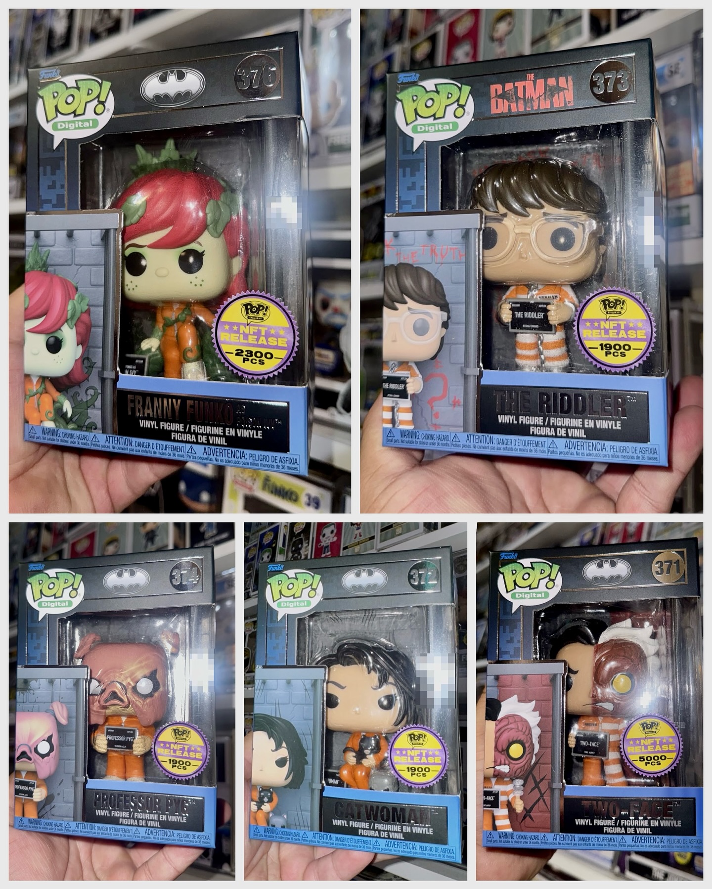 Batman NFT Pops should be shipping out in the next couple of weeks