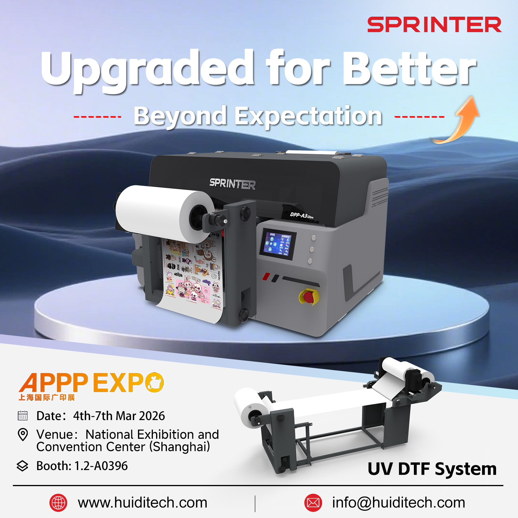 Sprinter - DPP A3 Ultra – Newly Upgraded with UV DTF System The ...