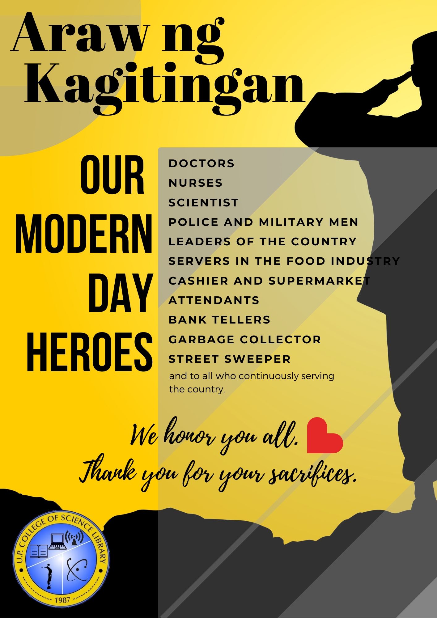 In light of this trying and uncertain times, we take part to spread the ...