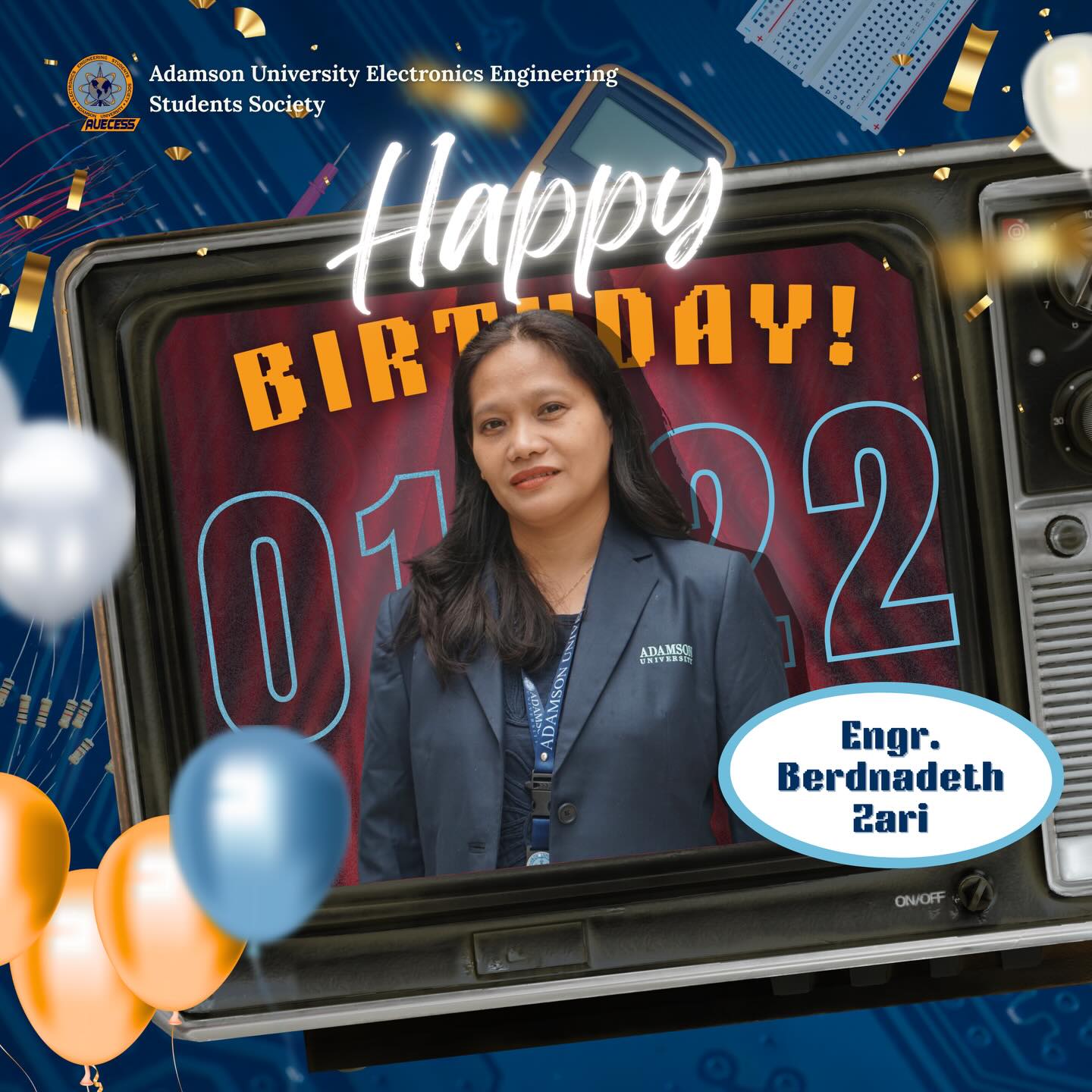 AUECESS - 🎉 𝐇𝐚𝐩𝐩𝐲 𝐁𝐢𝐫𝐭𝐡𝐝𝐚𝐲, 𝐄𝐧𝐠𝐫. 𝐁𝐞𝐫𝐧𝐚𝐝𝐞𝐭𝐡 𝐙𝐚𝐫𝐢! 🎂 Thank... | Facebook