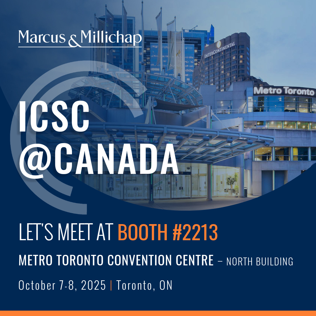 Marcus - Marcus & Millichap is proud to participate in ICSC @ CANADA ...