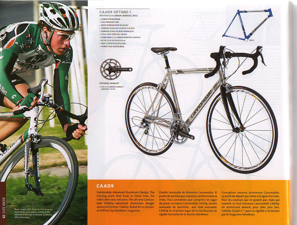 Aluminum for those in the know 🙌 With CAAD9, CAAD became a model