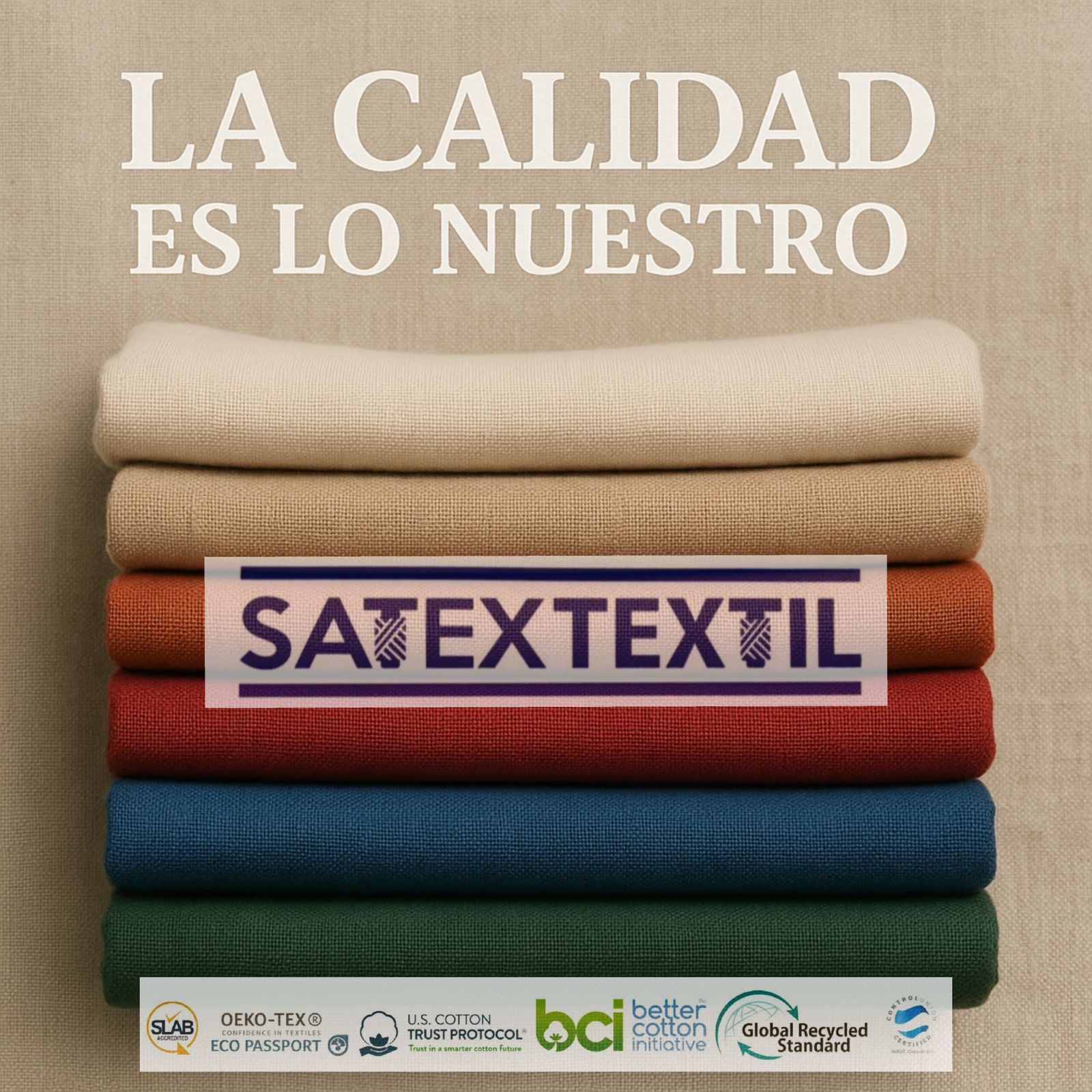 Satex - 🧵 En SATEX TEXTIL, la calidad no es una promesa, es una ...