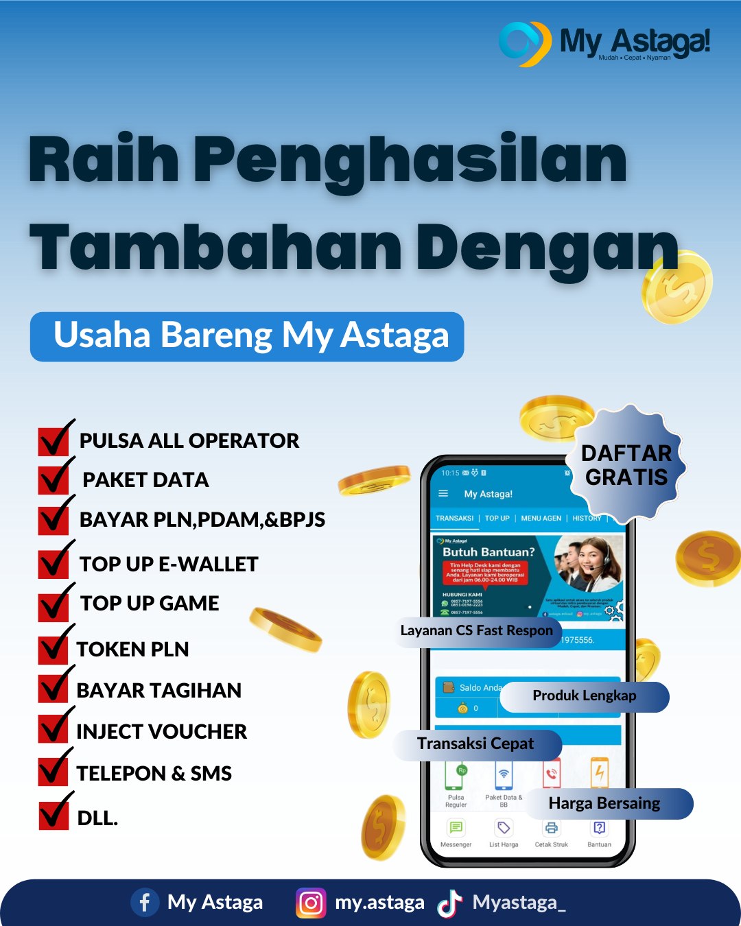 My Astaga - Raih penghasilan tambahan dengan bergabung... | Facebook