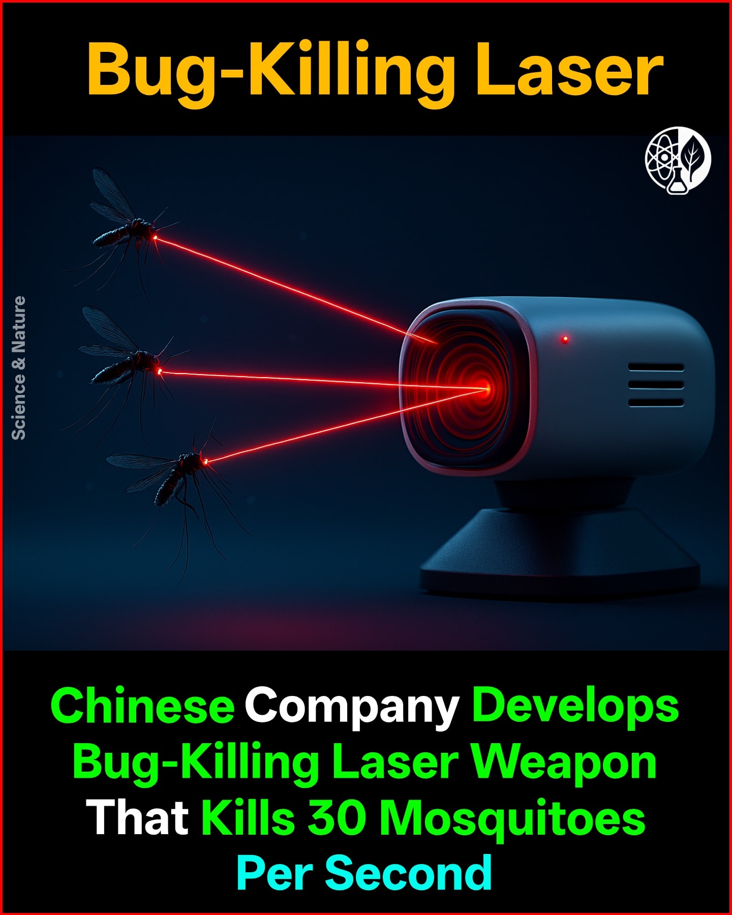 A Chinese company has developed a laser... - Science & Nature | Facebook