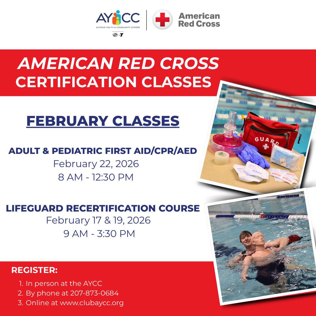 Boys - February American Red Cross classes are open! This month, we're ...