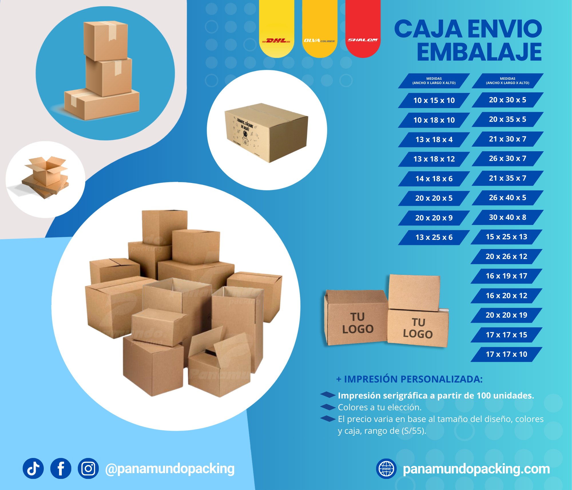 Panamundo packing - Cajas de Cartón