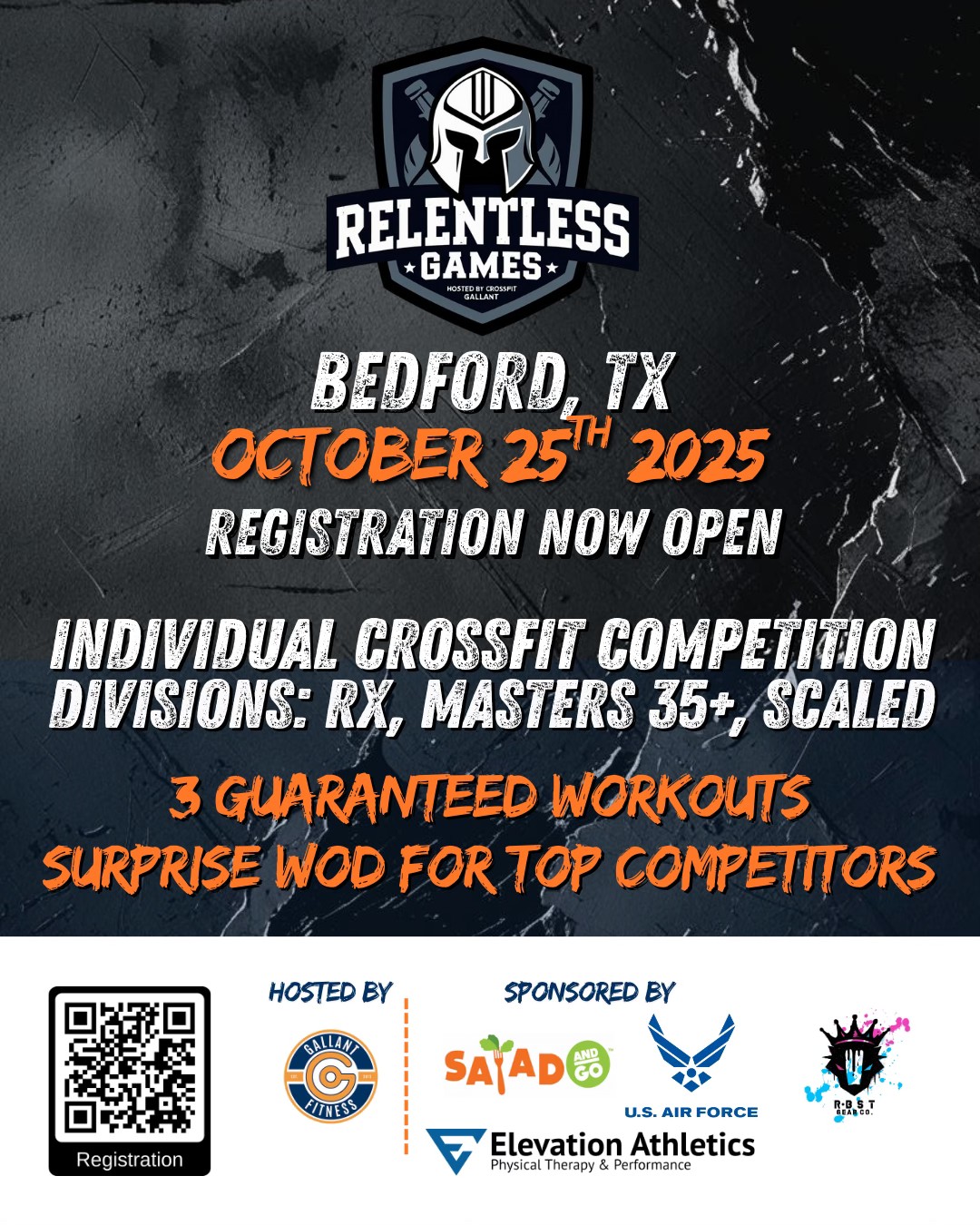 📣 The countdown is on! Relentless Games... - CrossFit Gallant | Facebook