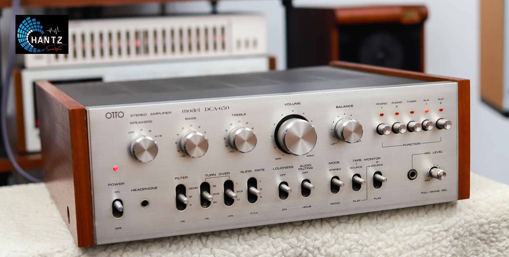 🔥🔥 For Sale - OTTO/Sanyo DCA-650 Vintage, Hi Profile Pre/Main