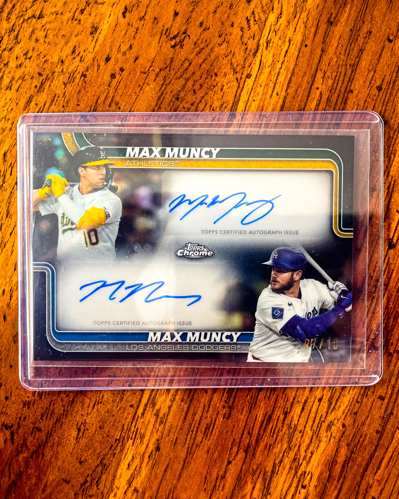Max Muncy & Max Muncy: - both major league infielders - have the 