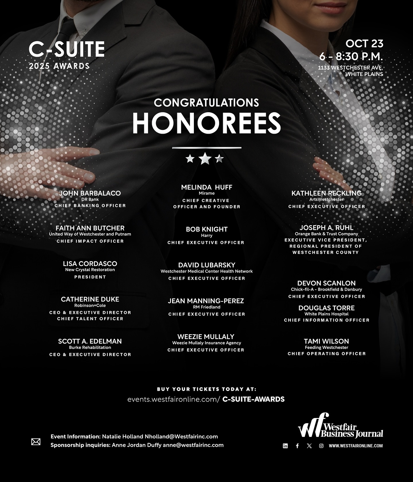 Westfair - 🏆 Congratulations to our 2025 C-Suite Awards Honorees! From ...