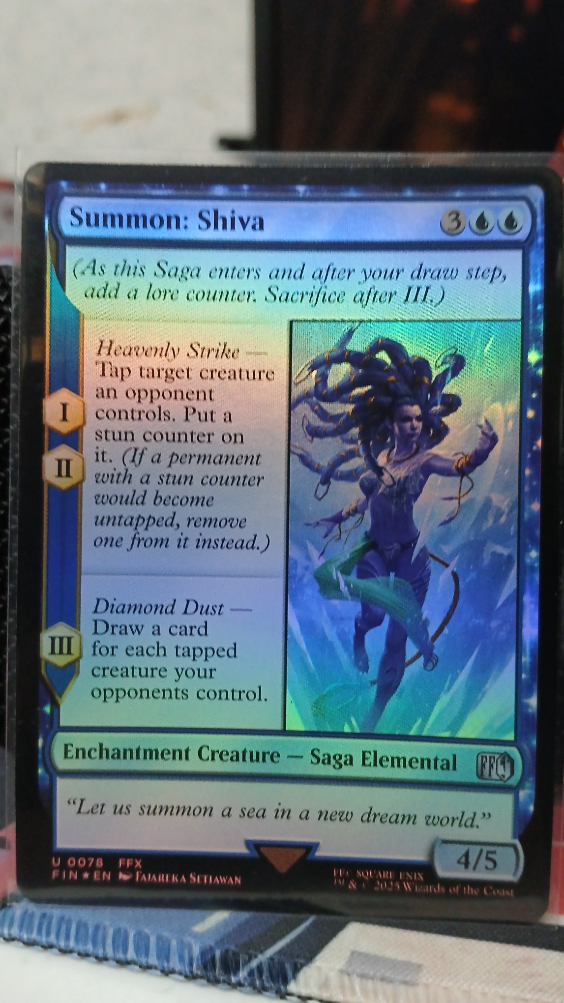 mtg final fantasy shiva When Jill enters mtg final fantasy 16 Shiva