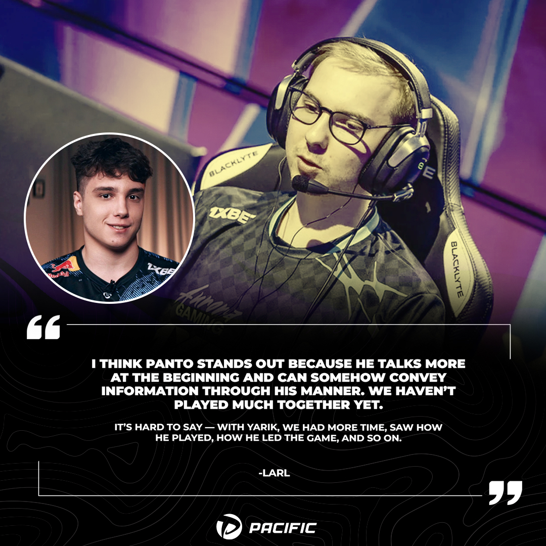 Pacific - Larl honestly compared Panto and Miposhka! Larl stated that ...
