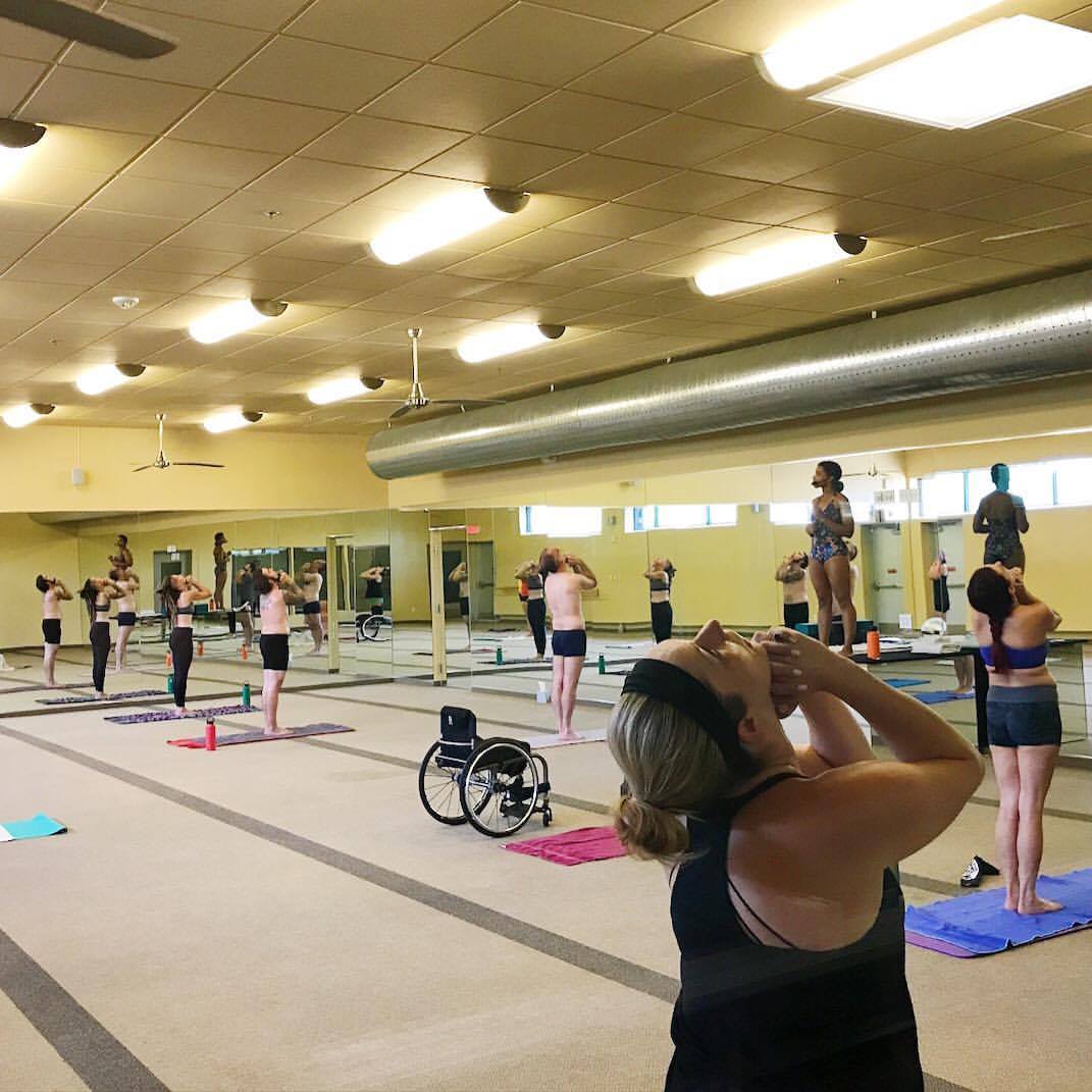 Gorgeous Howard Stern Bikram Yoga